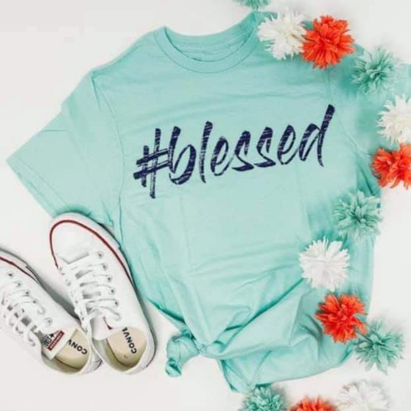 #Blessed Tee - Picture 1 of 1